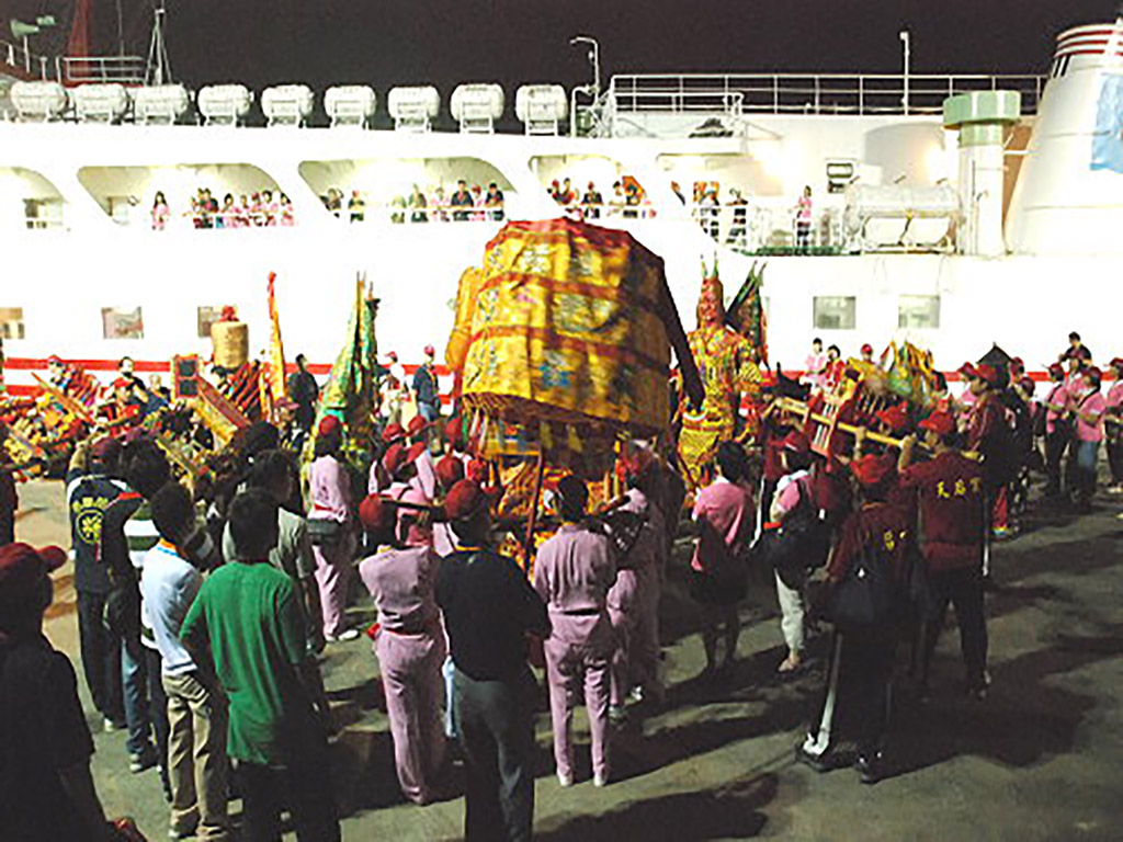 2008媽祖昇天祭 媽祖金身直航台中及台灣勝境巡安祈福─馬祖日報